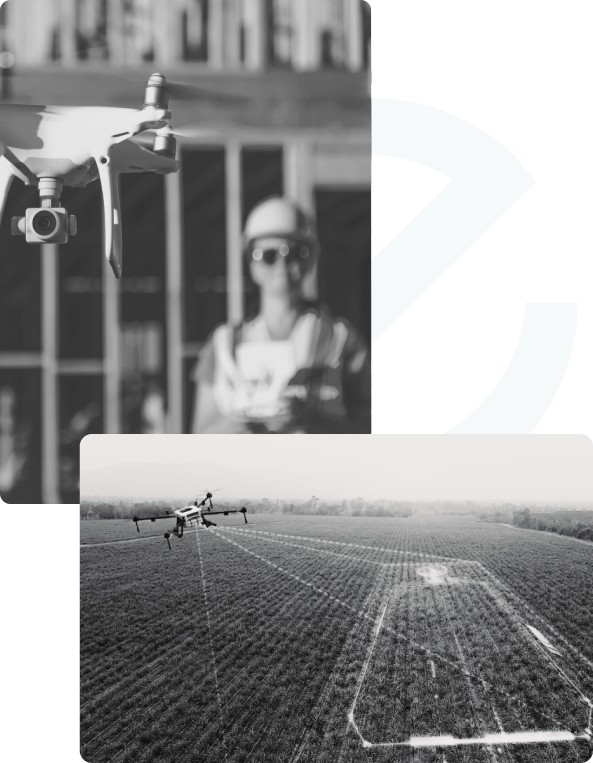 Drone software platforms for industries