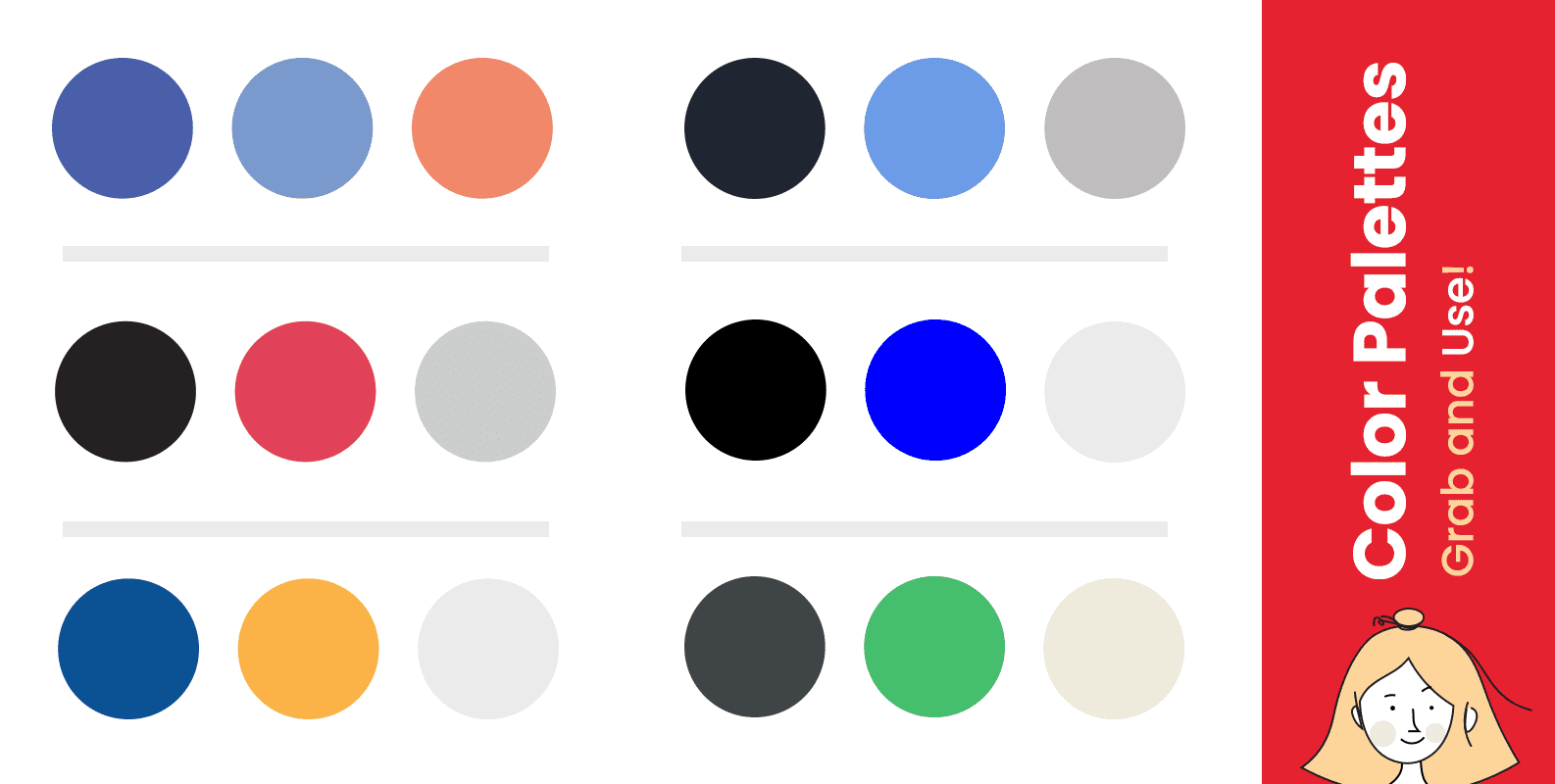 Color palettes for presentation