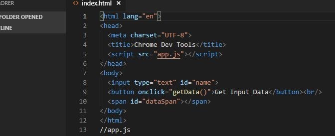 HTML page