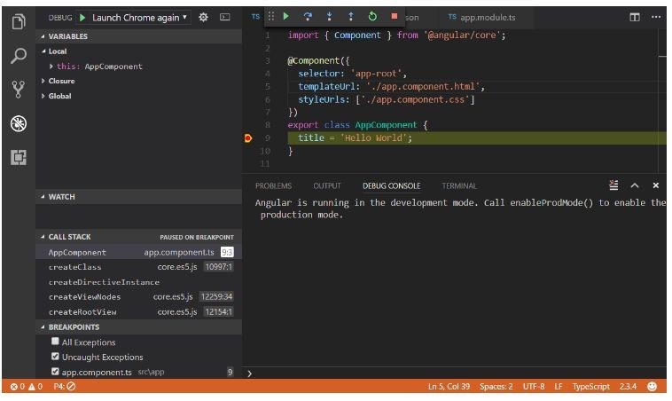 Debugger Configuration