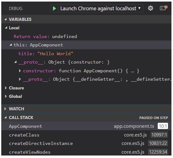 variable change in JS debugging