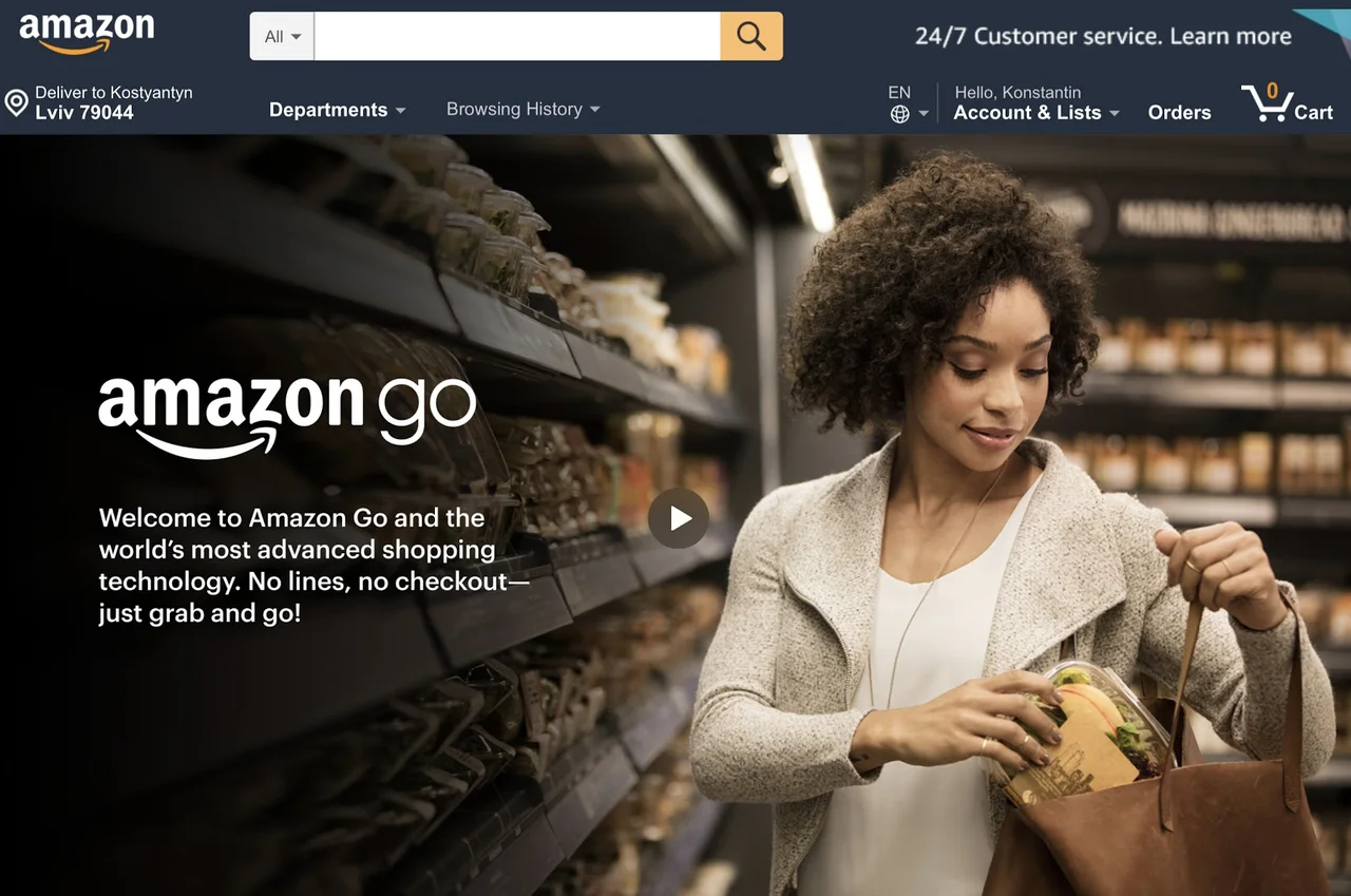grab and go by Amazon