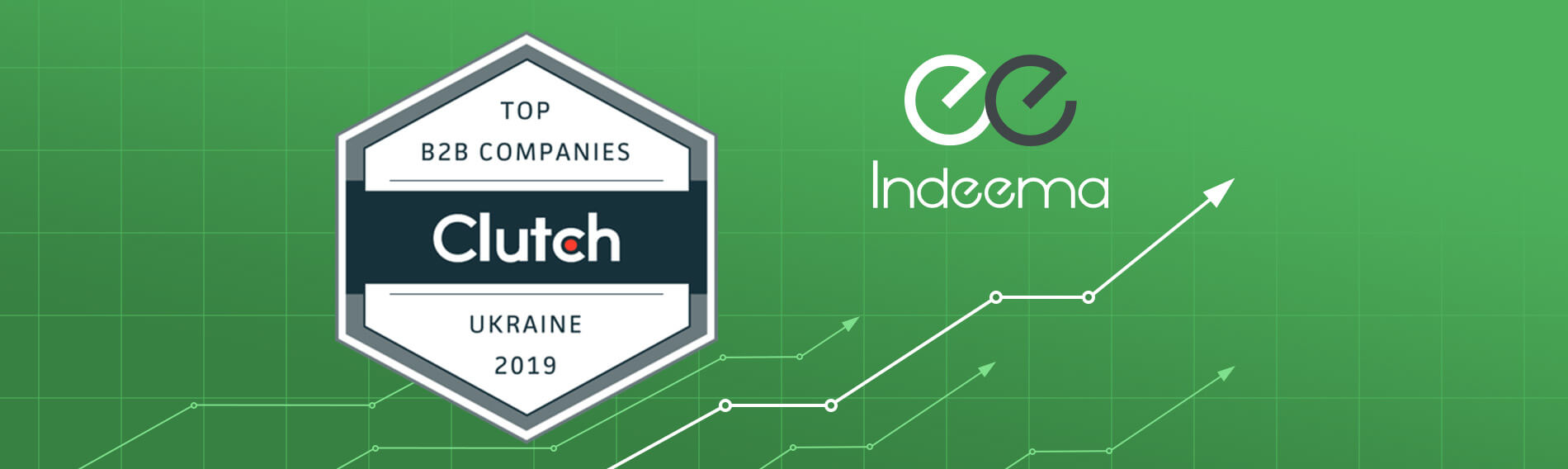 Indeema receives Clutch leader award for top development companies in Ukraine Indeema receives Clutch leader award for top development companies in Ukraine