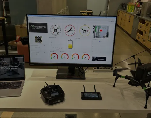 Indeema’s Drone Platform Featured at AWS and Avnet Event